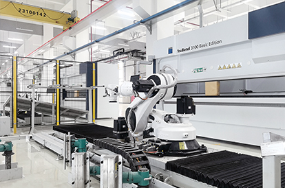 TRUMPF CNC bending machine with Robot from Germany
